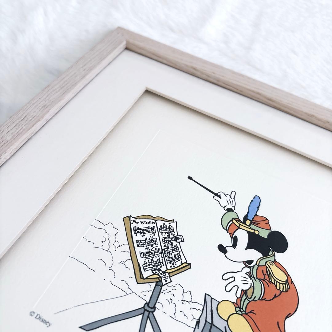 Mickey Mouse 指揮者 ミッキーの大演奏会 アート 絵画 限定