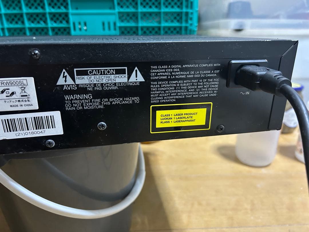 TEAC TASCAM CDレコーダー CD-RW900SL