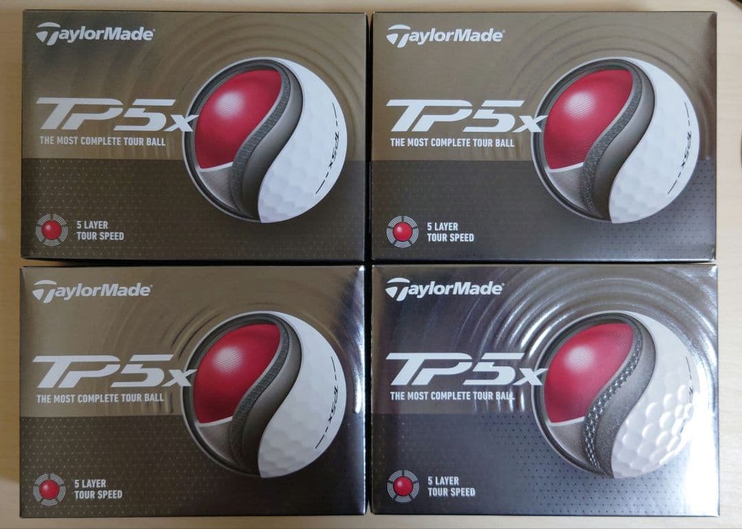 TaylorMade TP5x ゴルフボール 4ダース48個セット