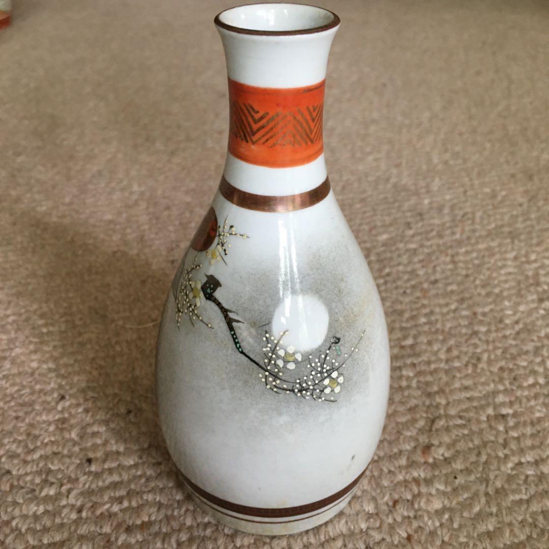 昭和初期　アンティーク九谷焼　徳利8本セット