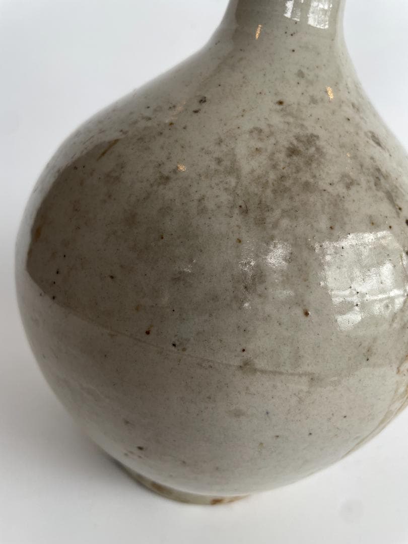 李朝 白磁 徳利 朝鮮 古陶 酒器 壺 壷 古美術 骨董 高麗 花瓶 唐物 美品