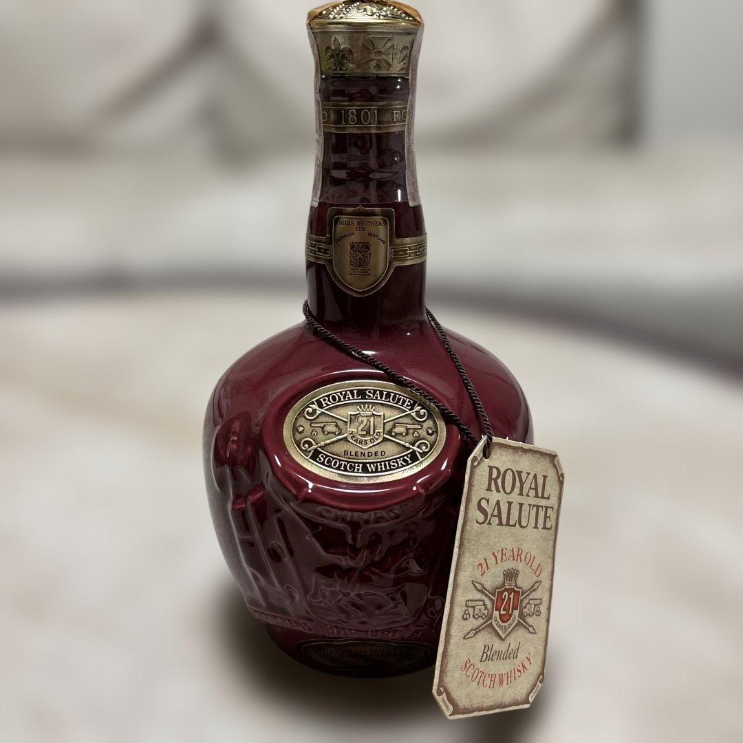 SALUTE 21年 ウイスキー お酒 赤ボトル 未開封/700ml/43度
