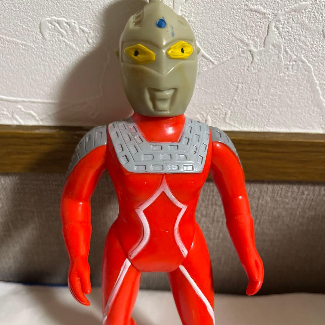 ⚠️当時物　ウルトラセブン　ブルマァク　ミドルサイズ　約19センチ