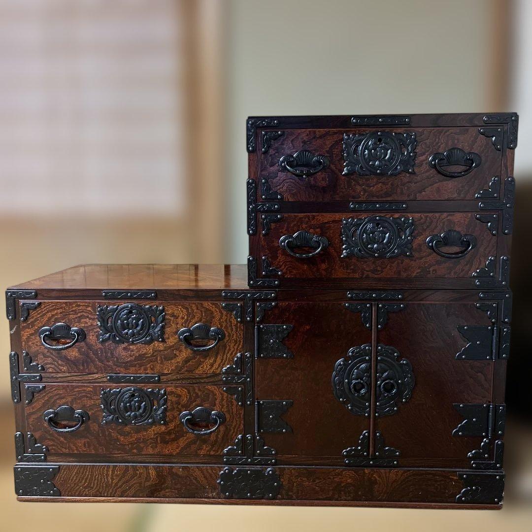 和箪笥　秋田県五城目町産　民藝箪笥