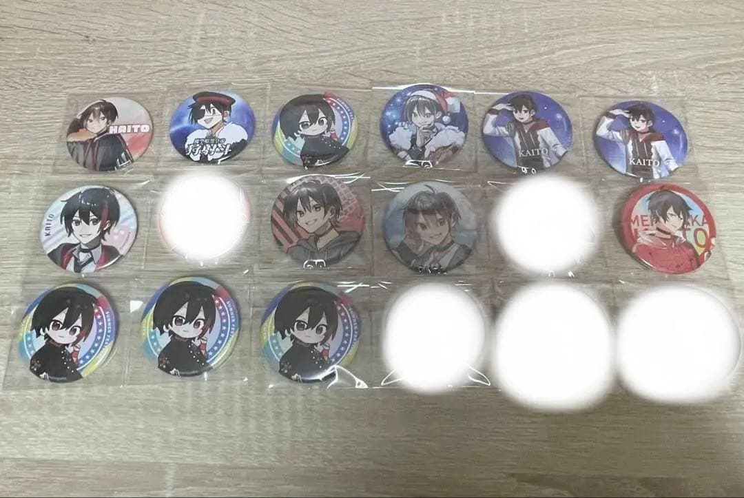 めろんぱーかー KAITOストーリー 缶バッジ