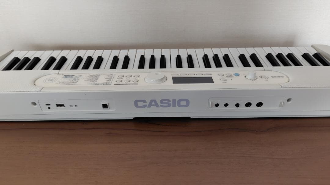 【CASIO カシオ】光ナビゲーションキーボード LK-520 美品！