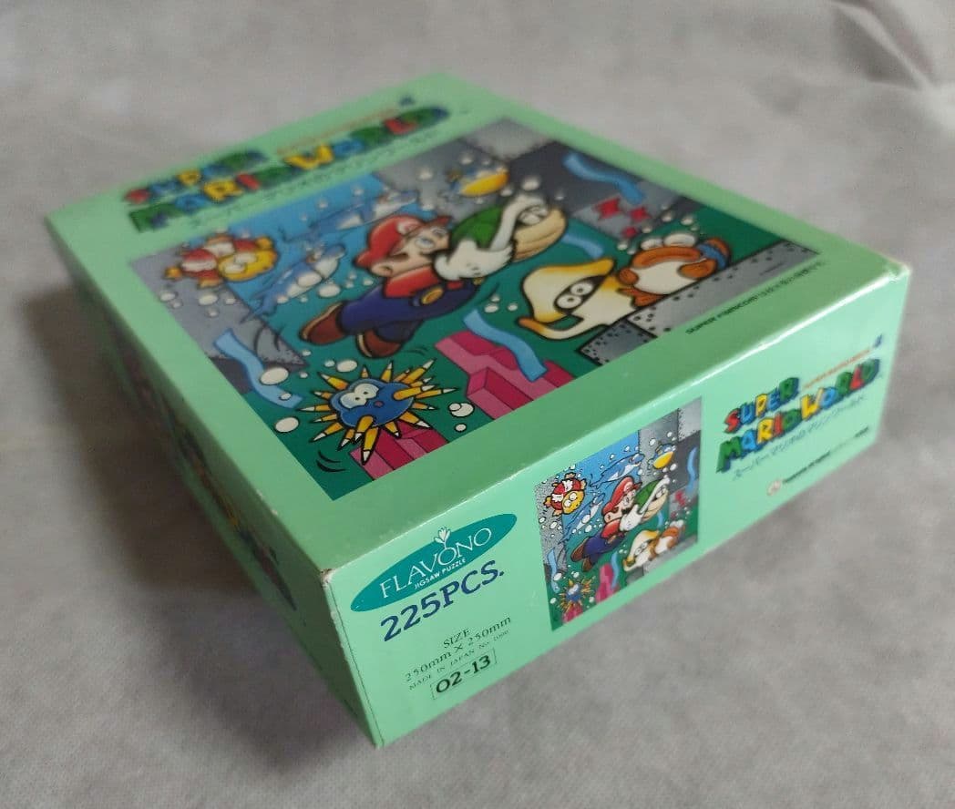 スーパーマリオのマリンワールド パズル 225ピース 当時物 ツクダオリジナル