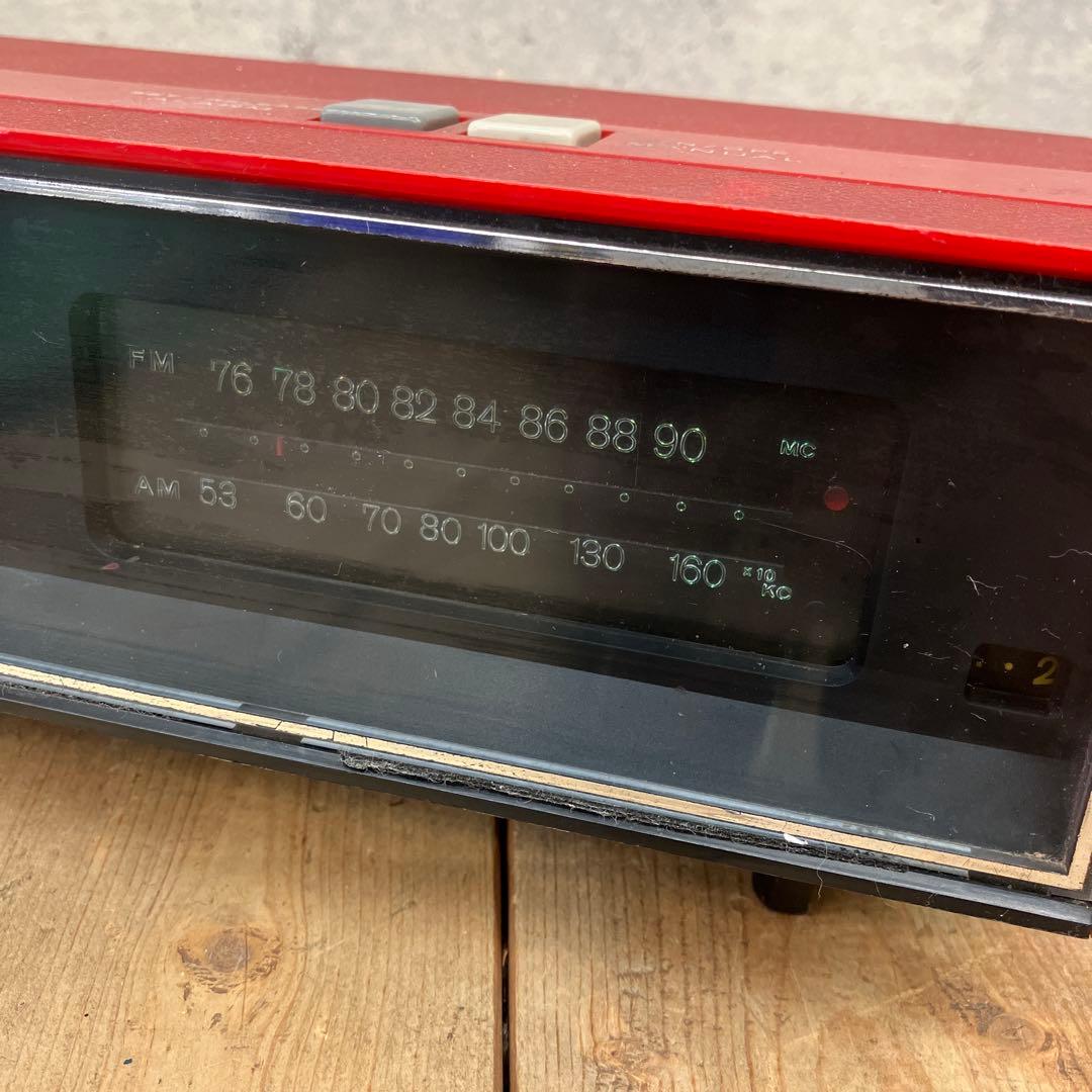 ソニー 当時物 デジタルクロックラジオ トランジスタ 8FC-59 パタパタ時計
