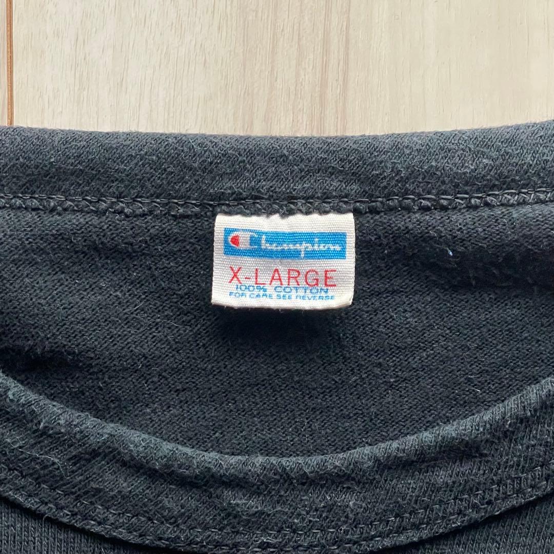 これはカッコイイ！ブラックでXL！70s チャンピオンT バータグ レイダース