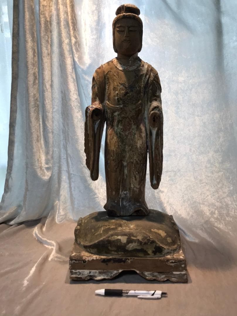 木作り　立像　仏像　太子様