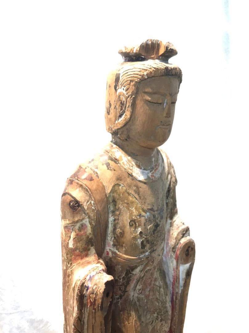 木作り　立像　仏像　太子様