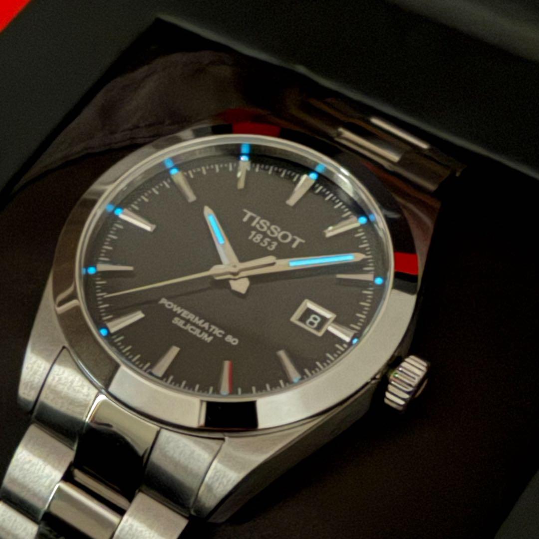 TISSOT ジェントルマン オートマティック ブラック 付属品完備