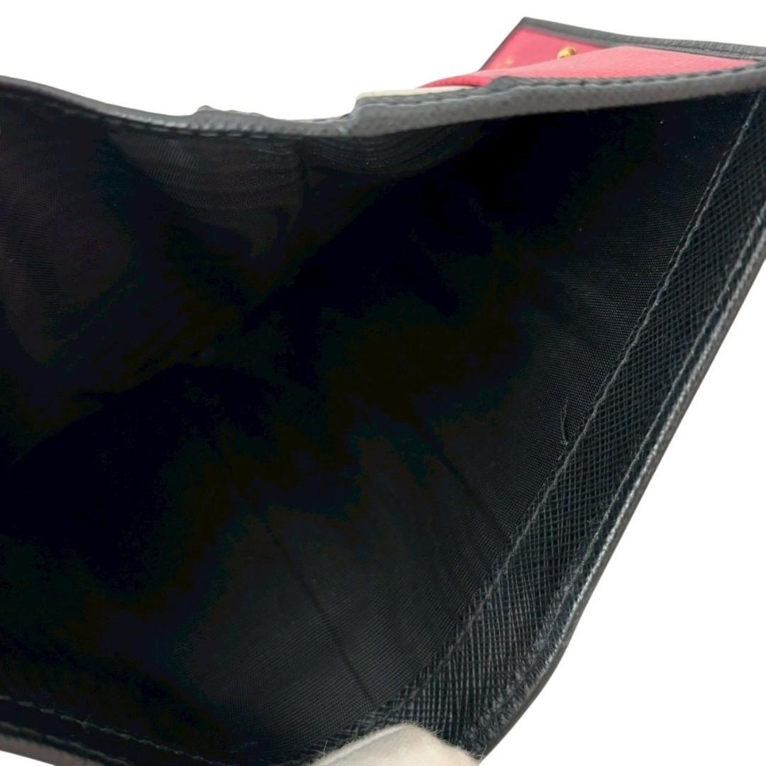 PRADA プラダ 1MV204 財布 サフィアーノ コンパクトウォレットレザー