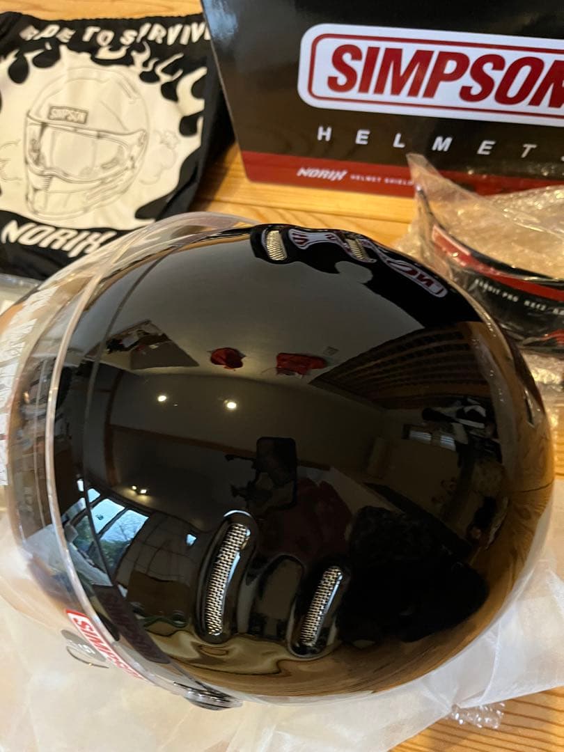 Y*u様 [新品]SIMPSON バンディットプロ58cm ブラック　スモークシ