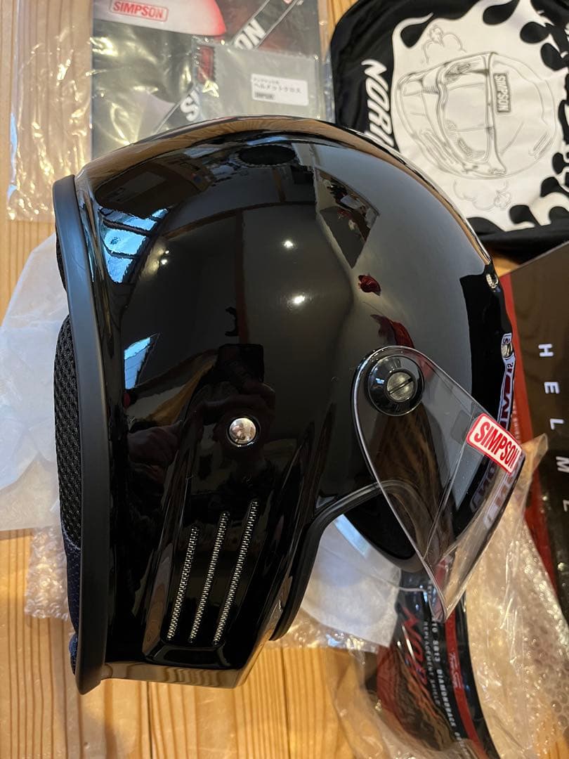 Y*u様 [新品]SIMPSON バンディットプロ58cm ブラック　スモークシ