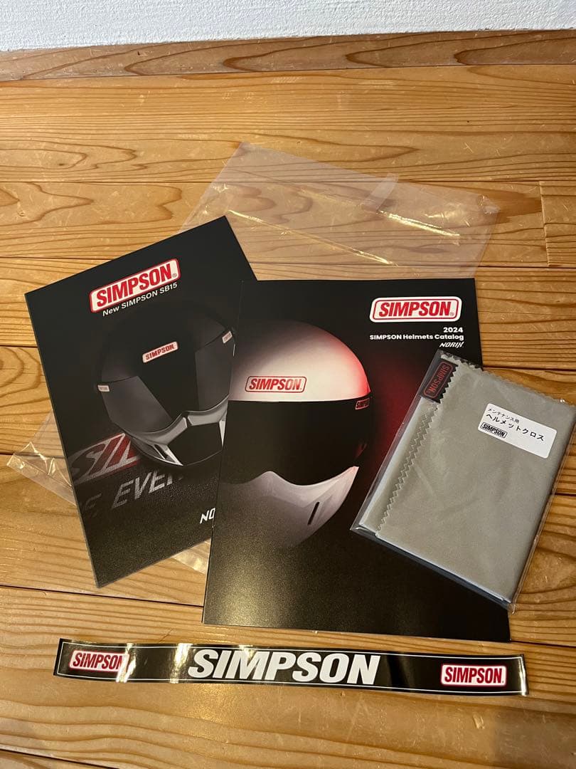 Y*u様 [新品]SIMPSON バンディットプロ58cm ブラック　スモークシ