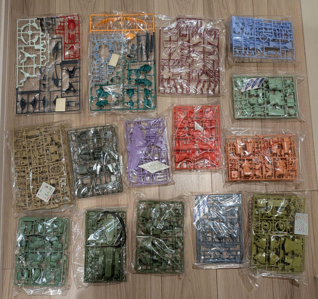 y*i様 詰め合わせ　61袋　プラモデル　ガンダム　ザク　エルガイム　ダンバイン