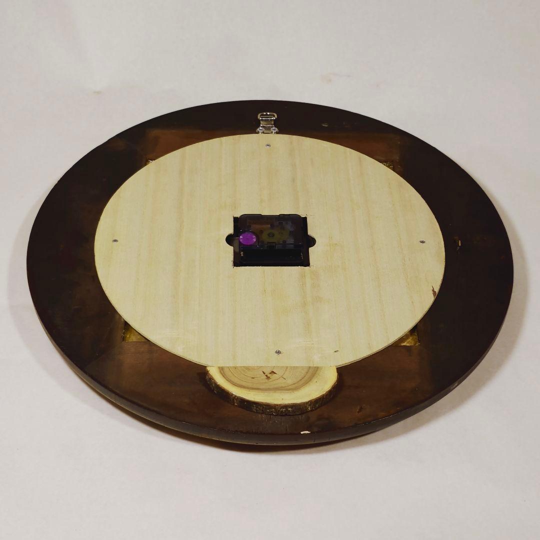 【リペア品 静音 薄型】TRADE MARK 掛け時計 壁掛け時計 アンティーク