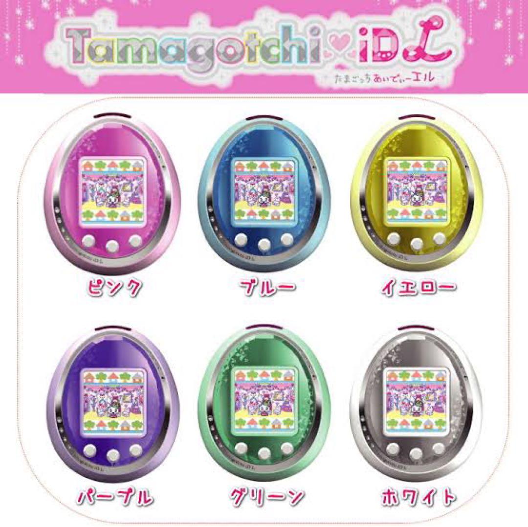 【たまごっち】Tamagotchi iD L アイディー エル 緑 単4電池付属