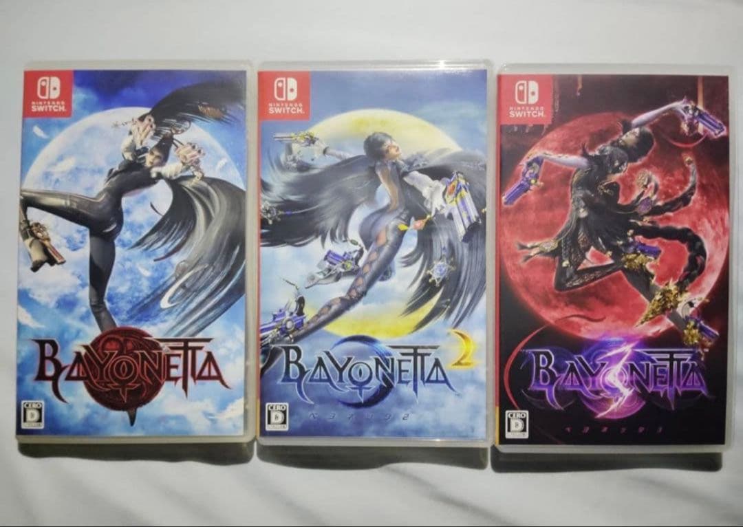 Switch版　ベヨネッタ　１・２・３セット　まとめ