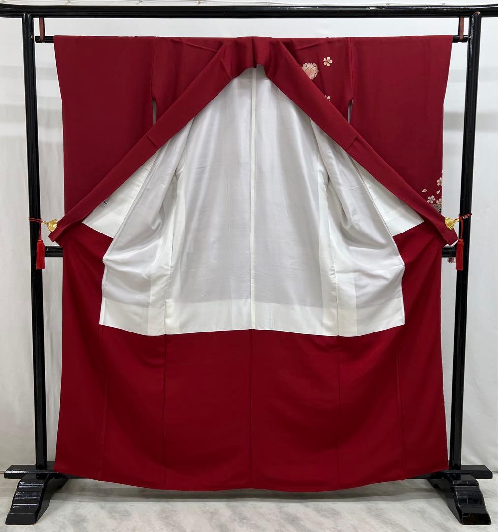 振り袖　フルセット　別誂長襦袢付　成人式　辻が花袋帯　金彩加工　刺繍入り　623