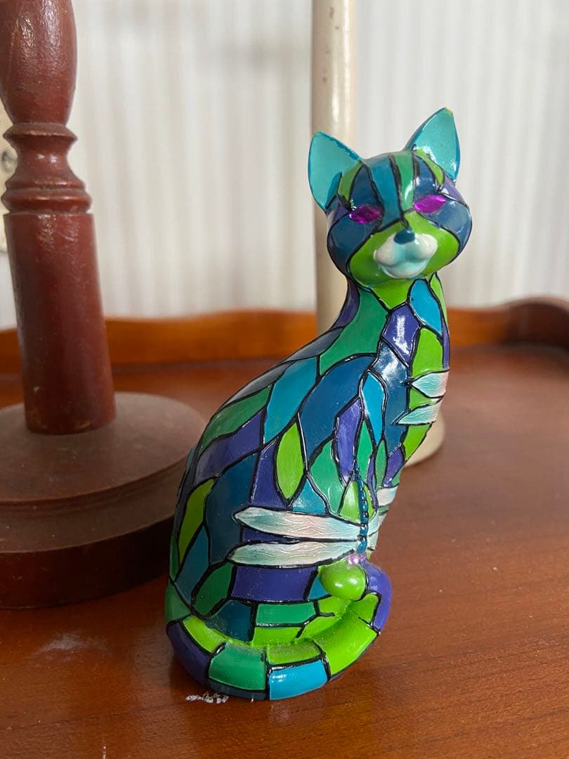 ティファニー　ねこ　フィギュア　限定　レア　ペーパーウエイト　置物