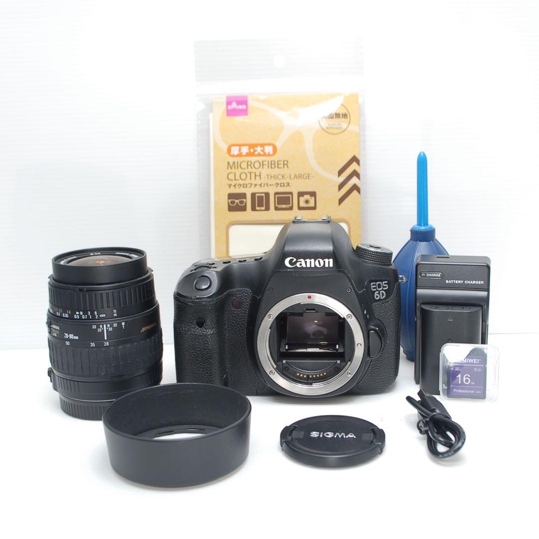 ❤️Wi-Fi機能搭載❤️Canon EOS 6D すぐ撮影が出来る 高画質