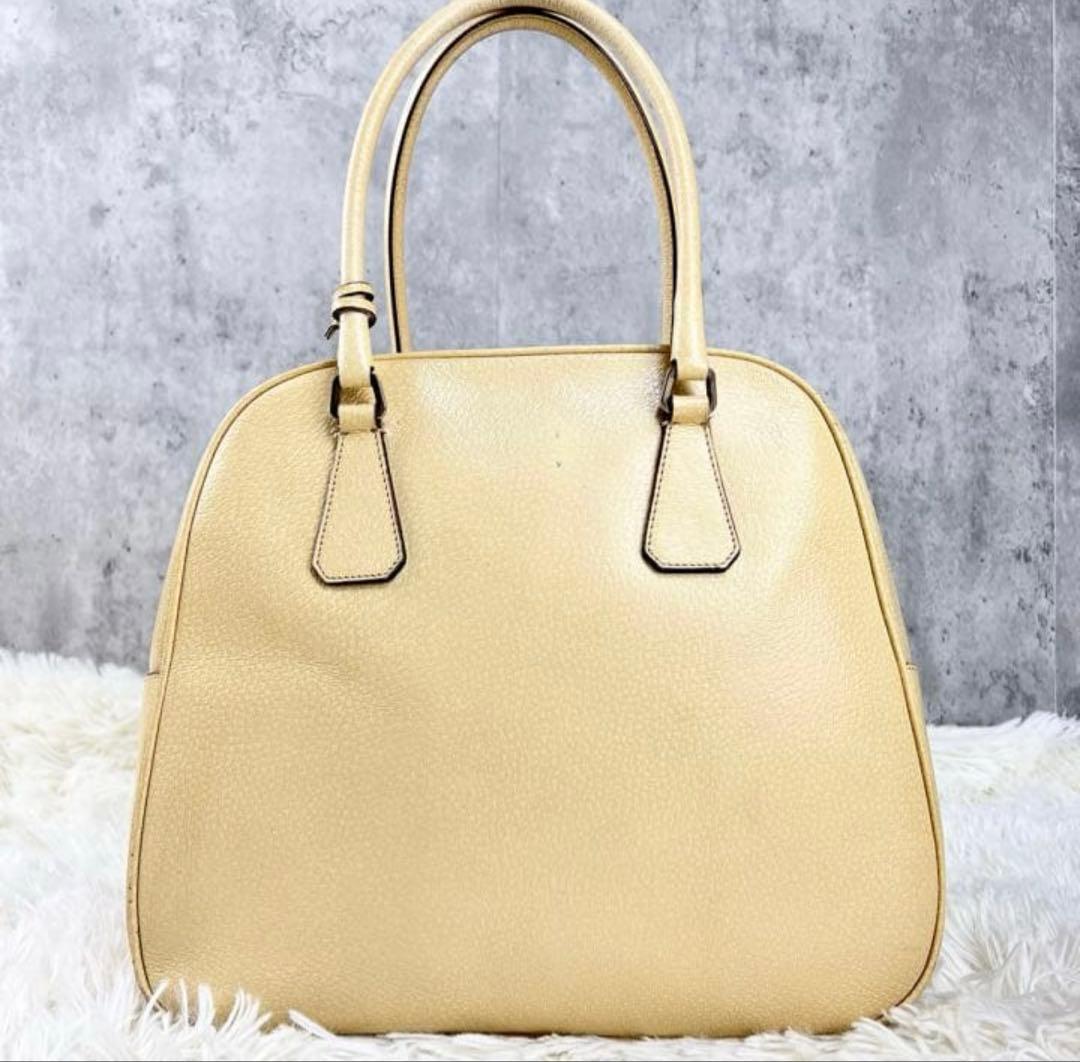 PRADA ベージュ ハンドバッグ