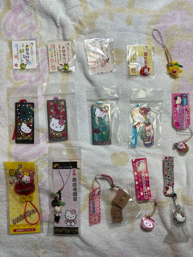『まとめ売り』ご当地キティ 根付け ストラップ