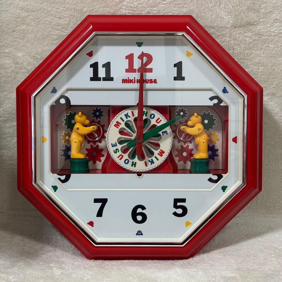 【希少品】SEIKO からくり時計 パペットシリーズ ミキハウス MQ920R