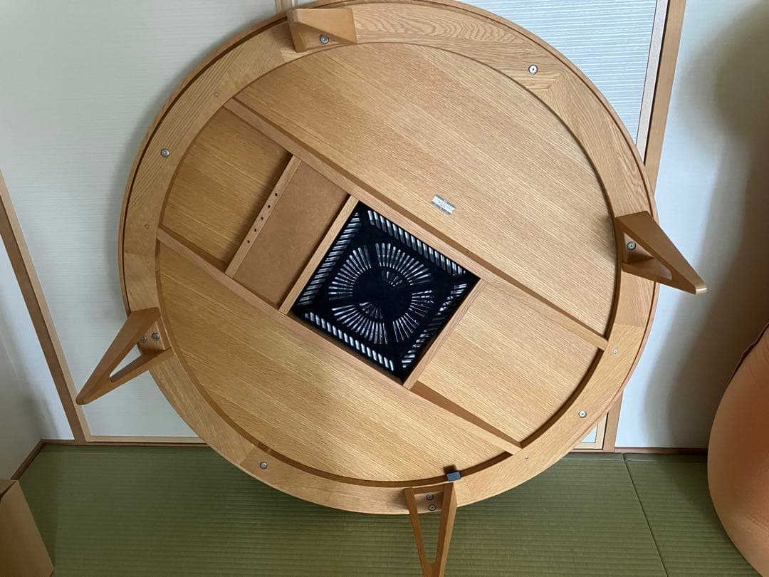 アクタス　こたつテーブル　（FK-1：直径120cm）