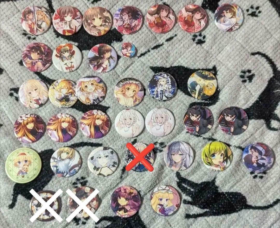 東方Project 缶バッジ まとめ売り