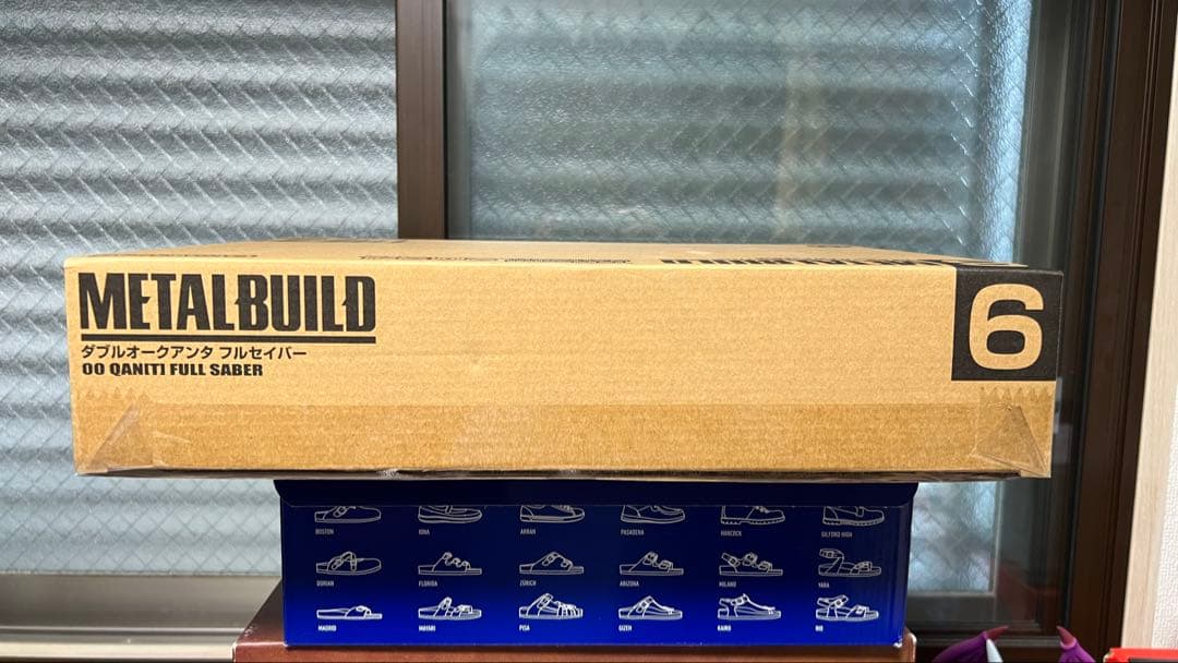 メタルビルド　ダブルオークアンタ フルセイバー + オプションセット×2個