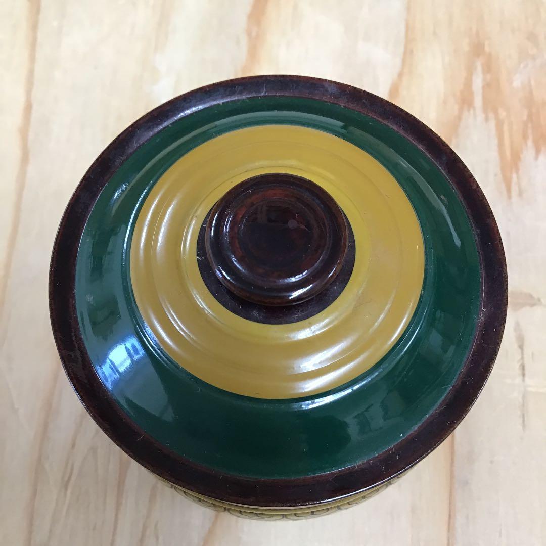 茶道具 莨入 独楽塗煙草入 葆光斎書付 川端近左 造 共箱 N209T