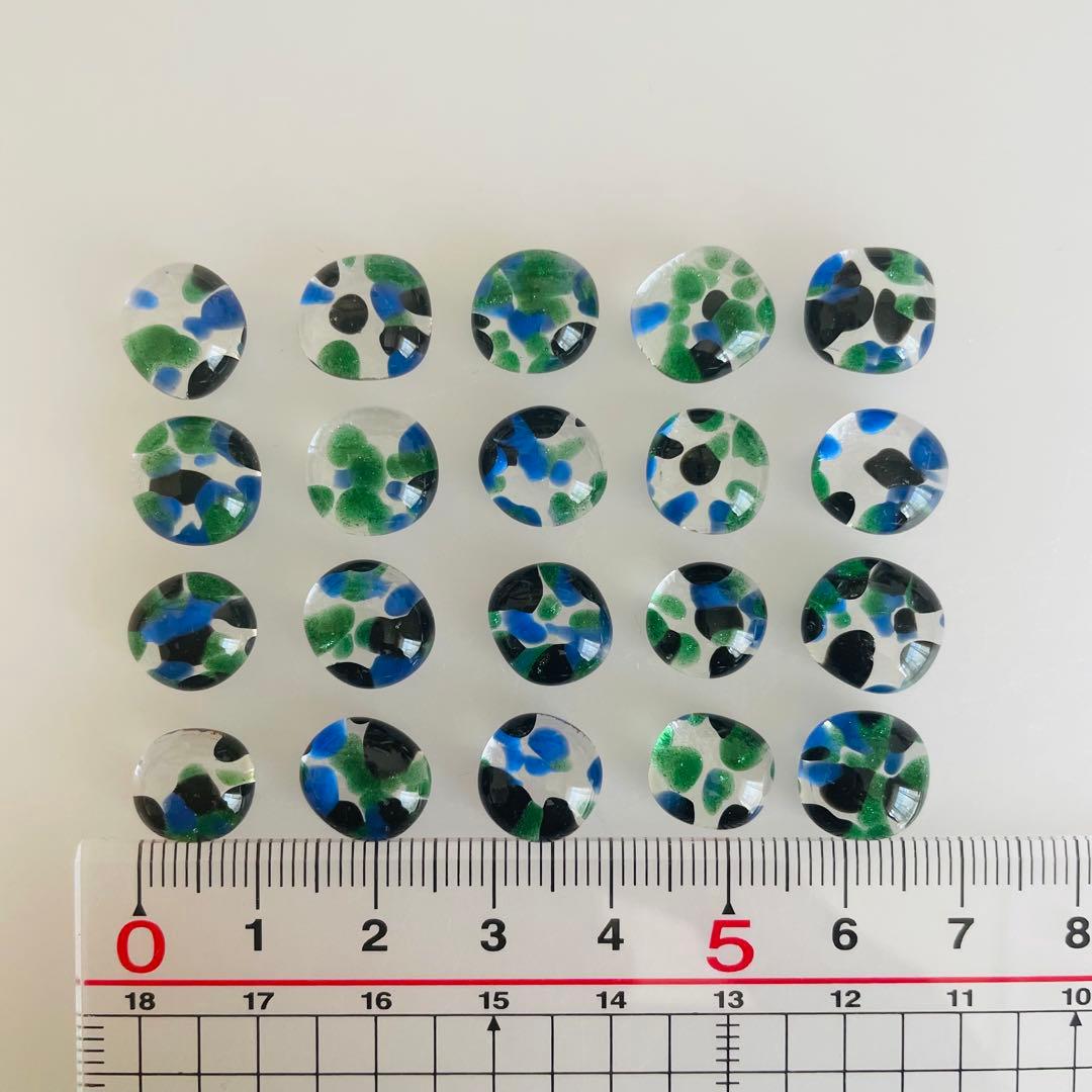 【鮫島詩子 】ガラスナギット 色々な色・形 #761