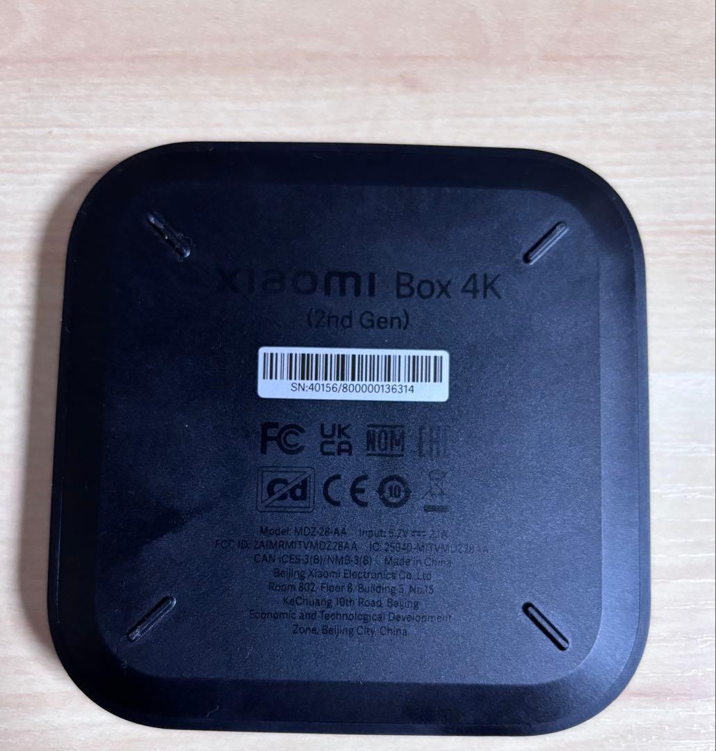 その他 Xiaomi Box 4K (2nd Gen)