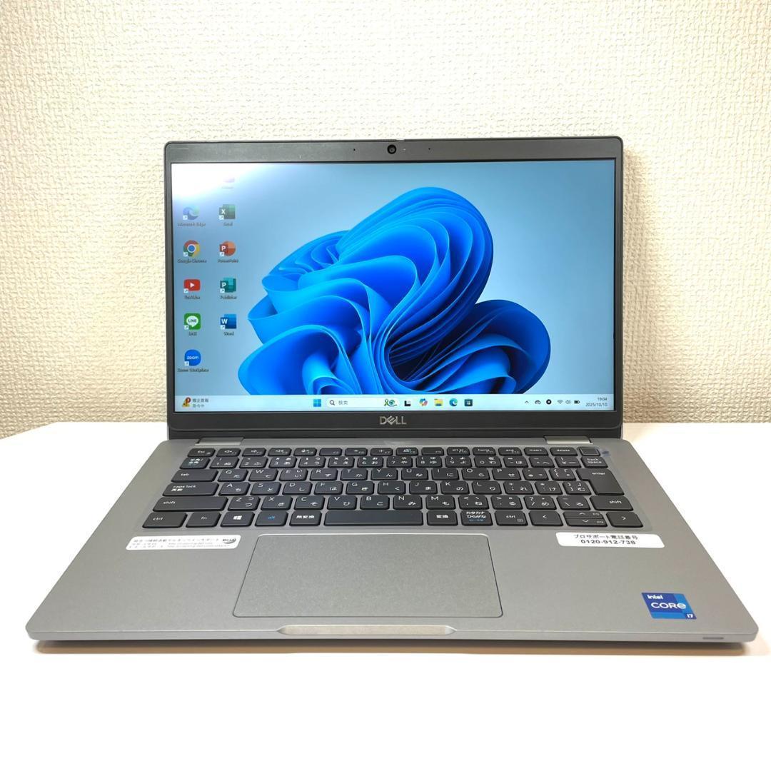 第11世代i7 メモリ16GB SSD512GB バッテリ良好 DELL LL0