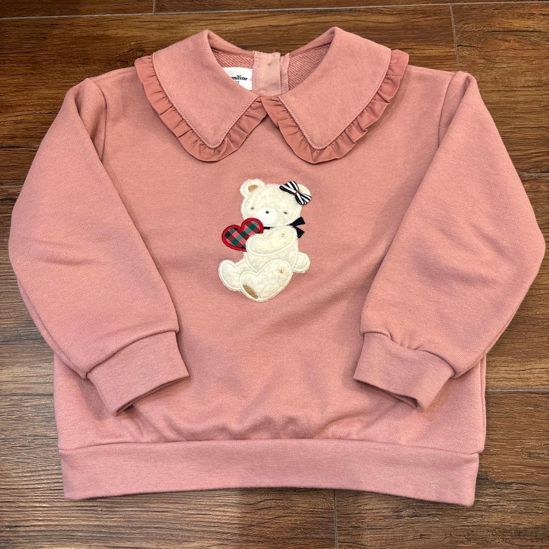 さ*様 familiar ファミリア トレーナー スウェット