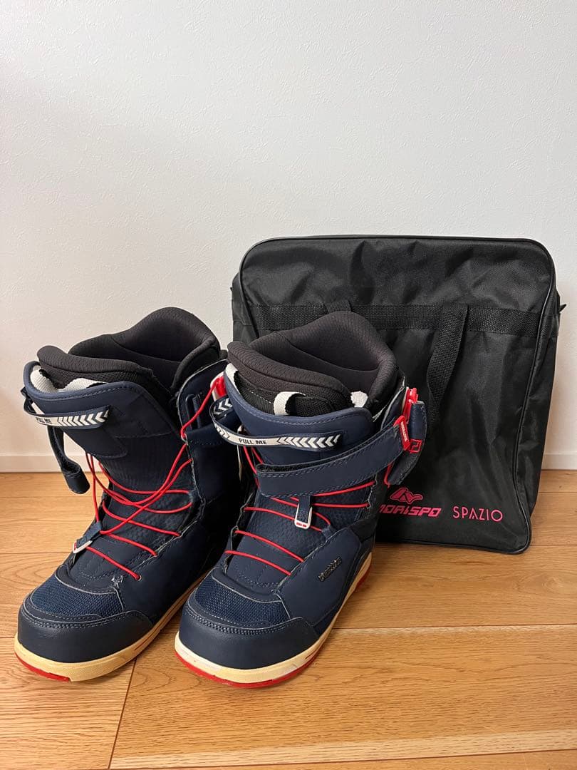 【美品】DEELUXE（ディーラックス） スノーボードブーツ／収納バッグ付き