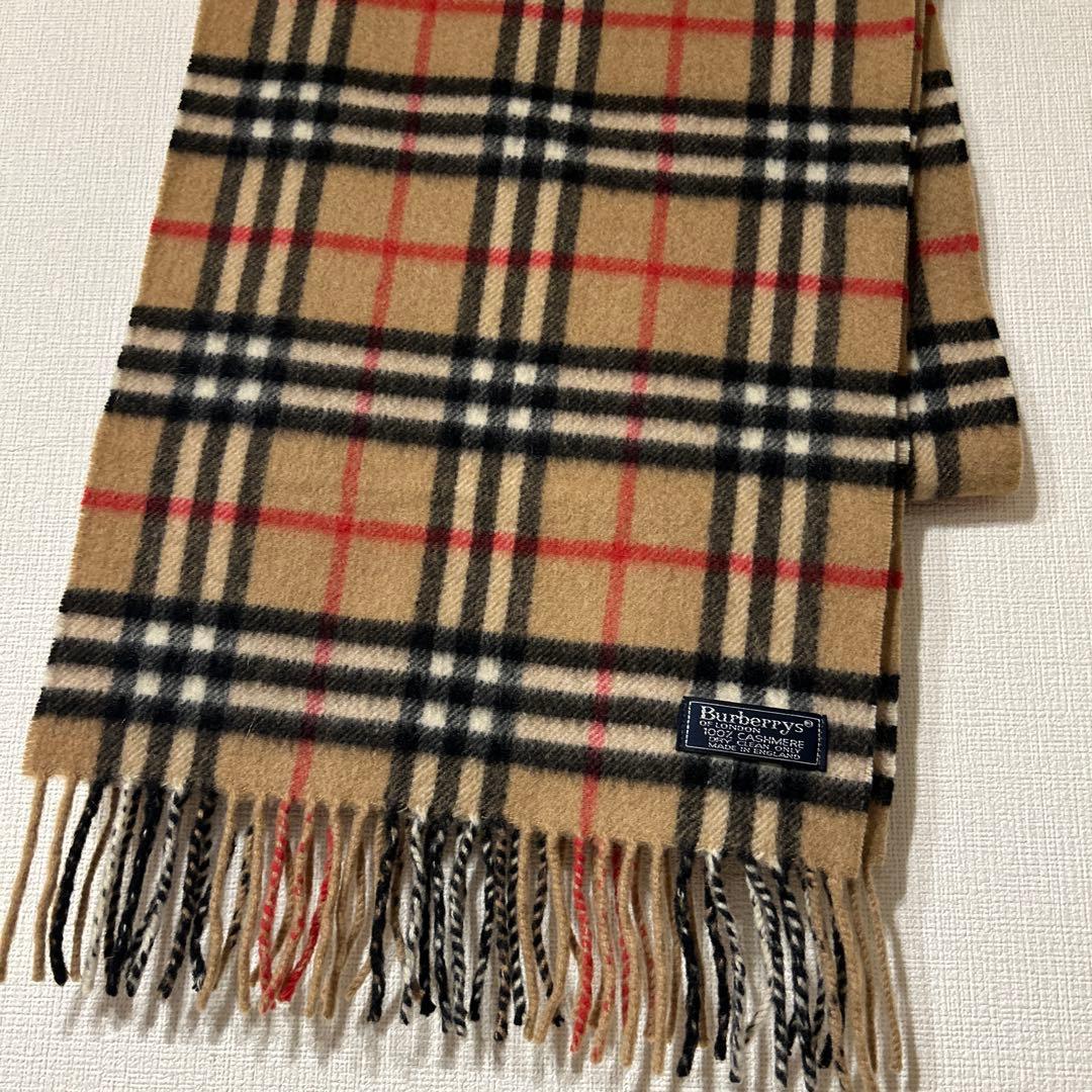 【専用】Burberrys マフラー　ノバチェック　カシミヤ100% 英国製