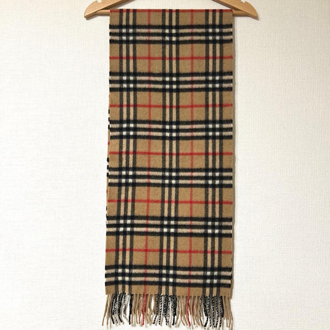 【専用】Burberrys マフラー　ノバチェック　カシミヤ100% 英国製