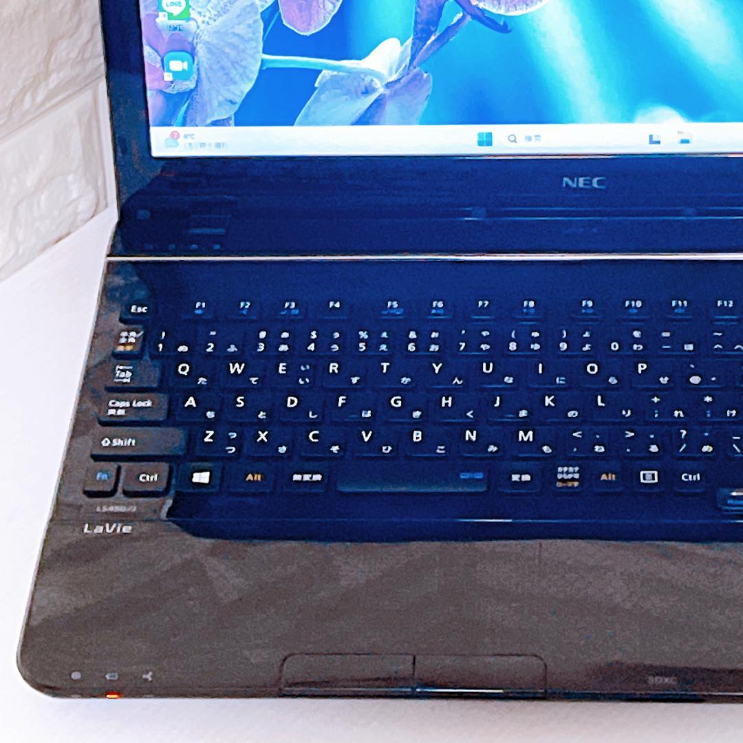 ノートパソコン NEC Windows11 8GB【快速！SSD 】