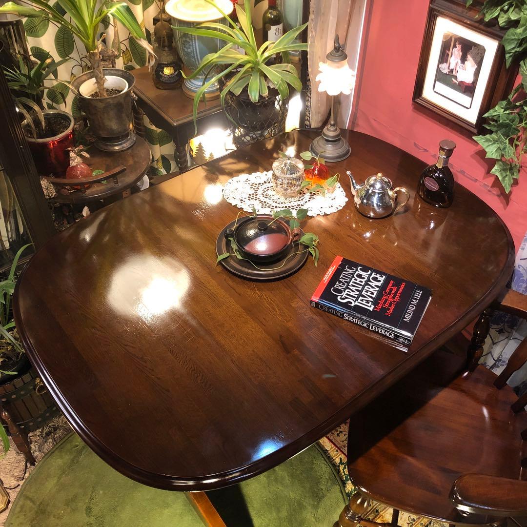 ま　天板のみ　極美品　キツツキマーク ヴィンテージ ダイニングテーブル