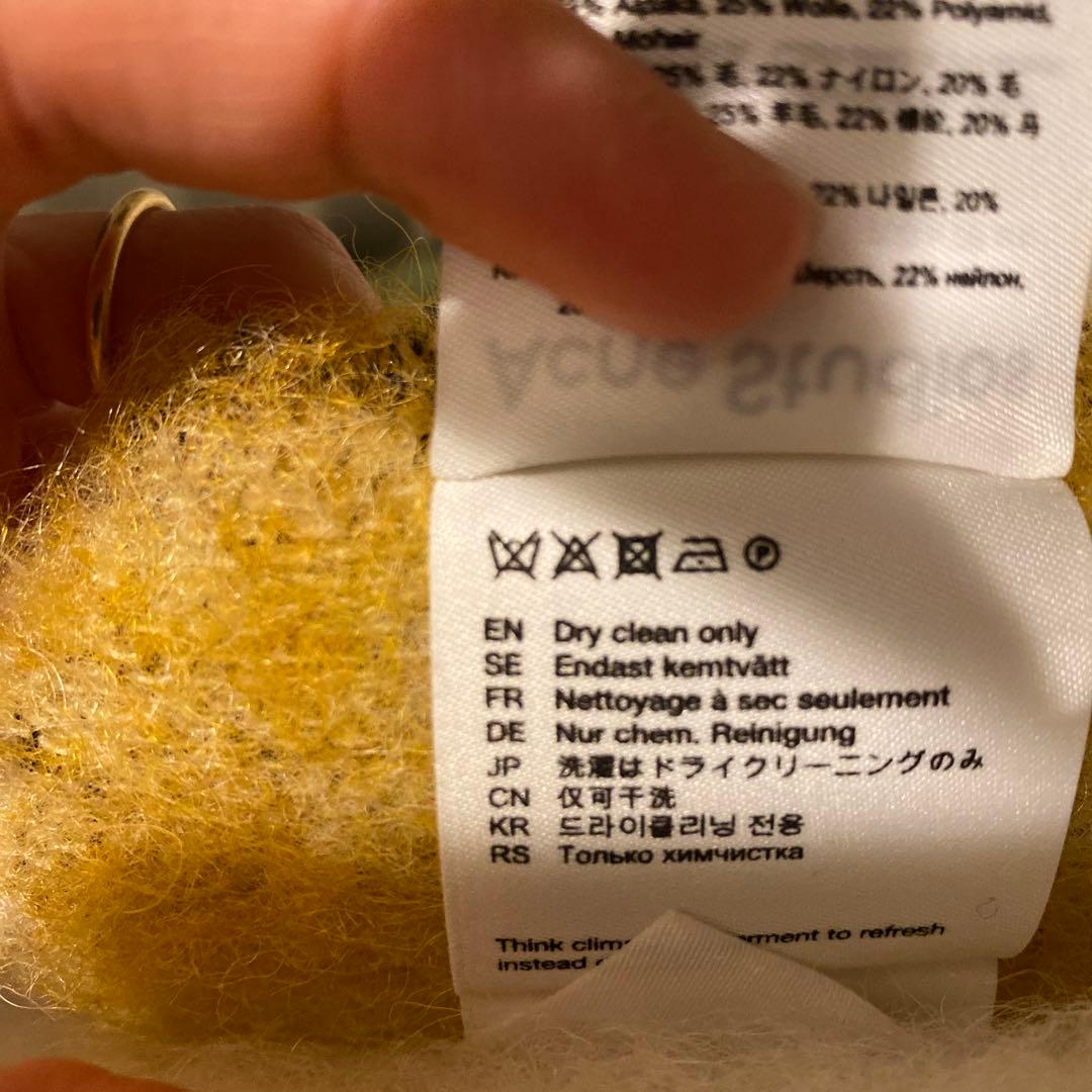 美品！Acne Studios チェック柄マフラー 250x28cm