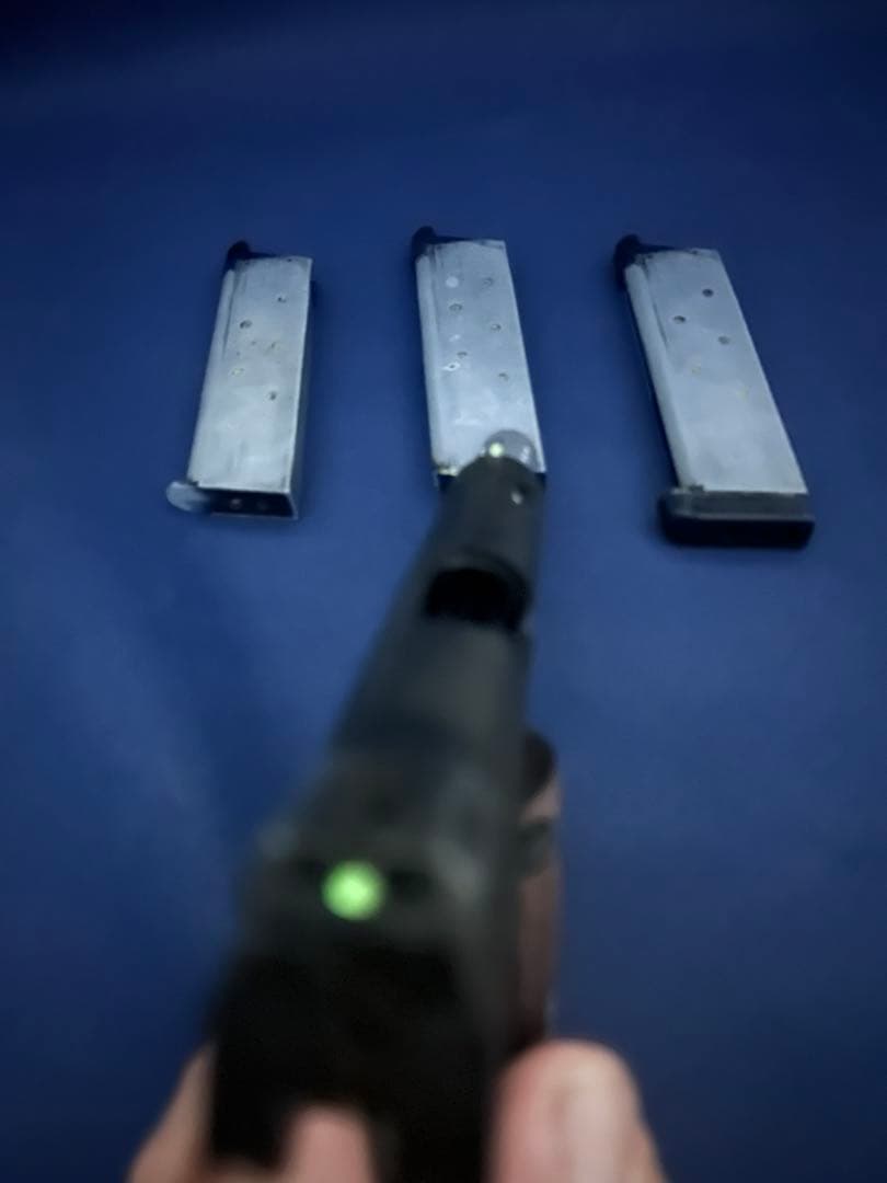 東京マルイ コルト ガバメント　スプリングフィールドカスタム　ガスブローバック