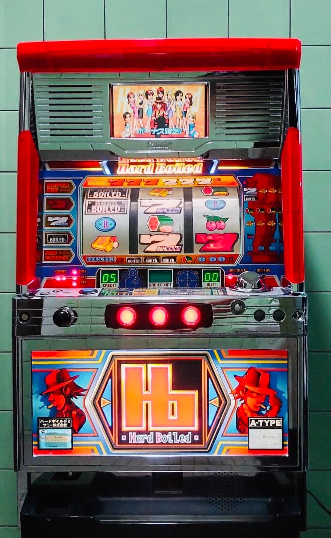 ハードボイルド　４号機実機　サミー　送料コミ