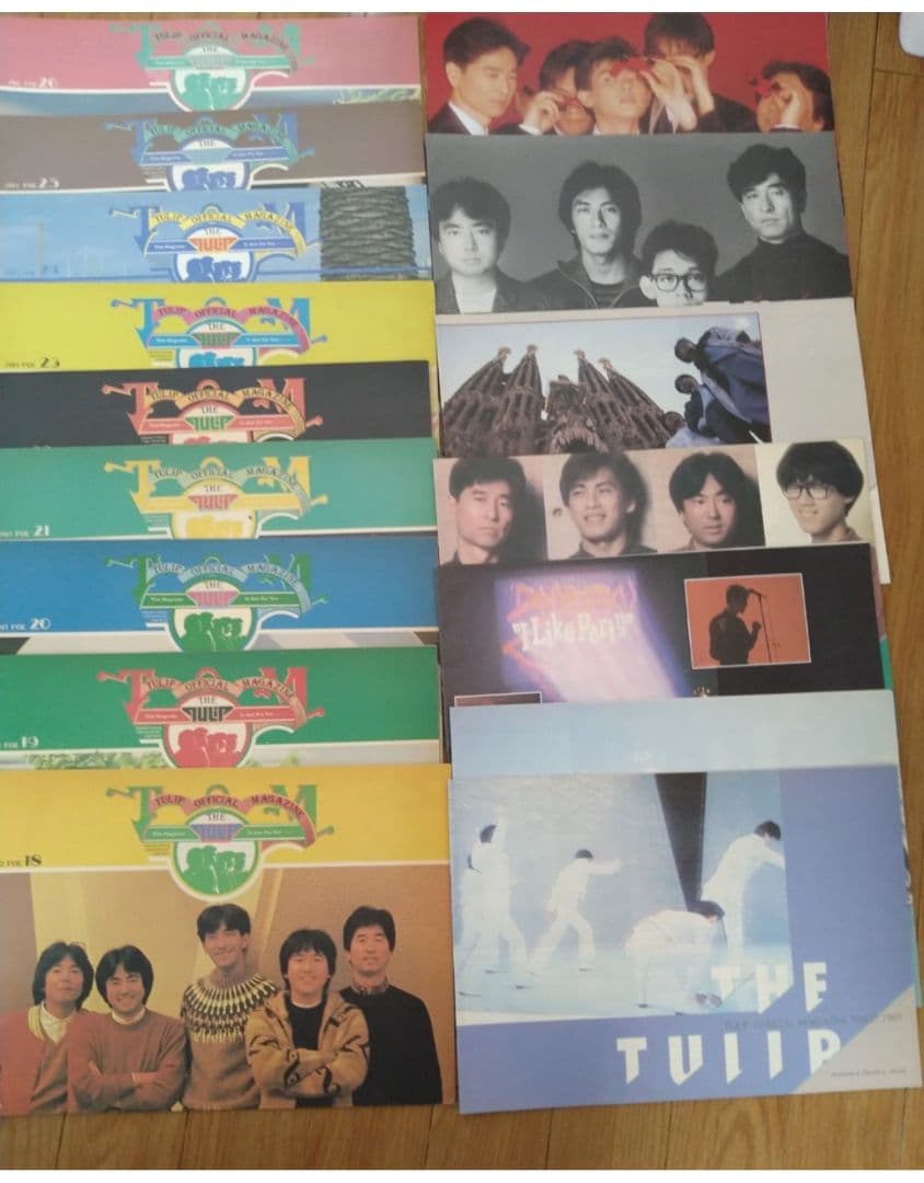 チューリップ　ファンクラブ　会報　オフィシャルマガジン　33冊セット