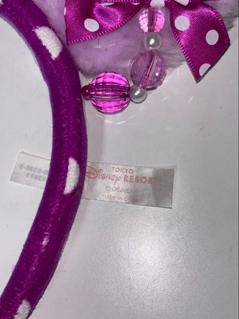 ディズニーカチューシャ　紫