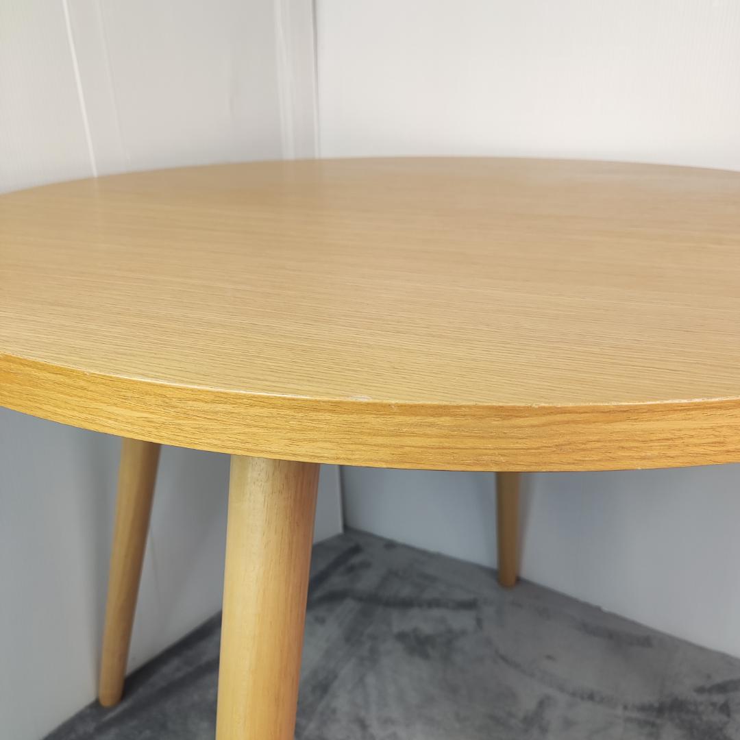 「数日セール】丸テーブル　ちゃぶ台 円形テーブル 幅80cm高さ70cm