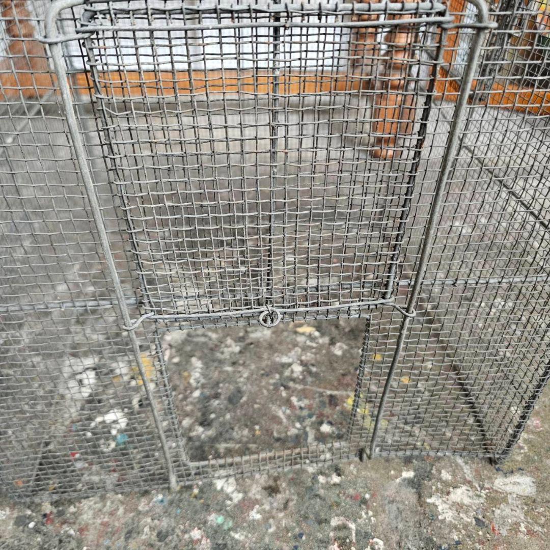 【p170/i9】大型 金属製 鳥かご ガーデニングにも 虫かご